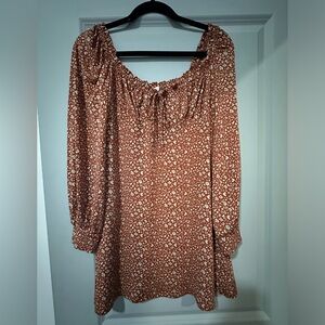 Lush long sleeve mini dress Medium